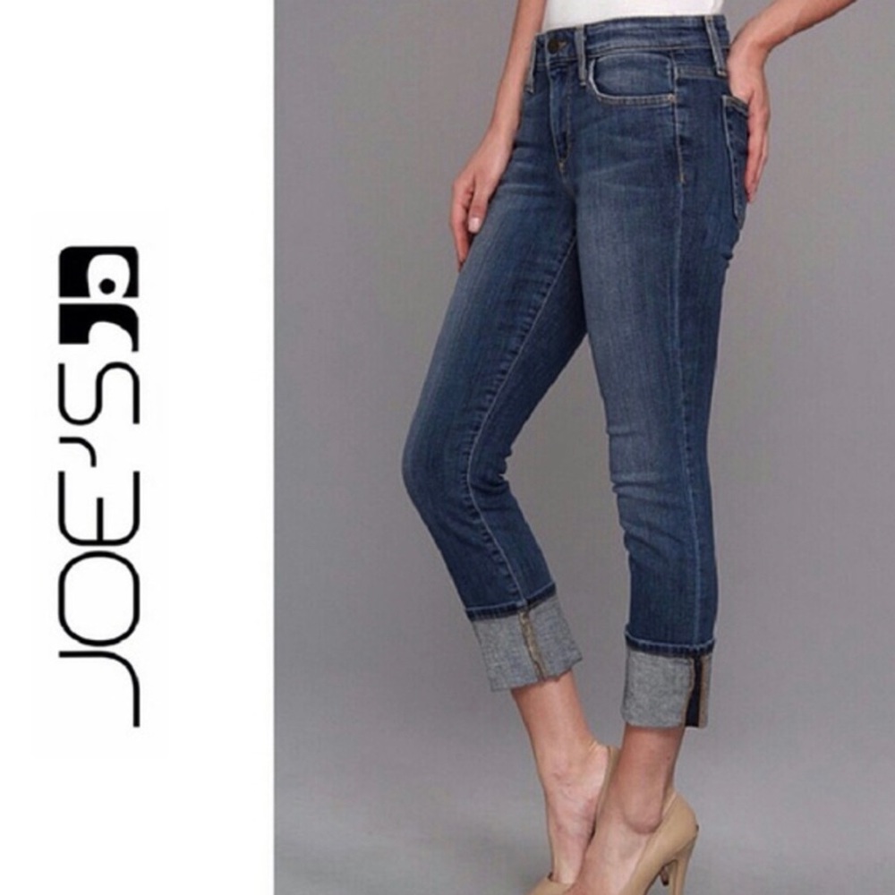 Women’s Joes Jeans 4” Cuff Crop Jeans size 29